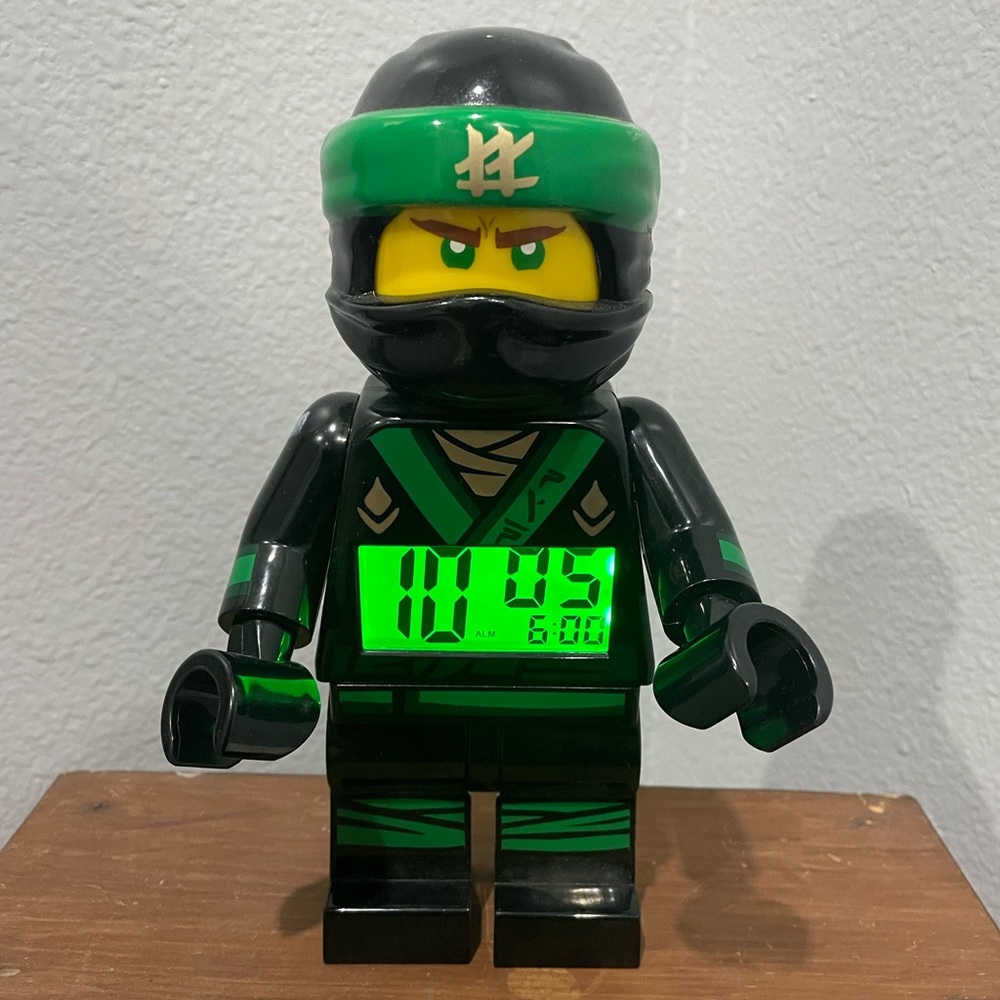 Lego alarm clock